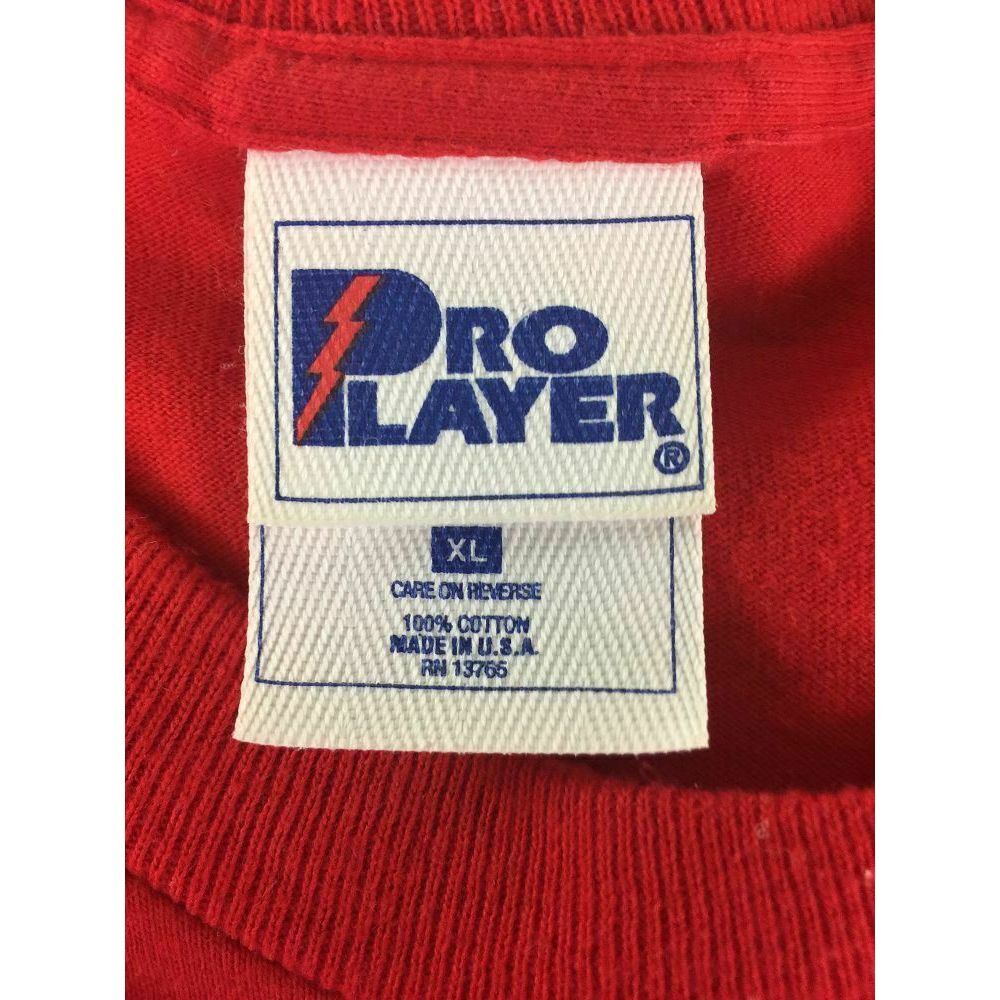 VTG 90s Cincinnati‎ Reds Pro Player T Shirt XL Red MLB Baseball 1996 USA - Picture 6 of 6